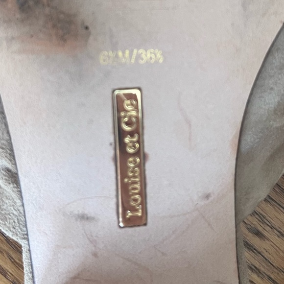 LOUISE ET CIE - Suede Slip On Loafers 6.5 - Picture 3 of 4